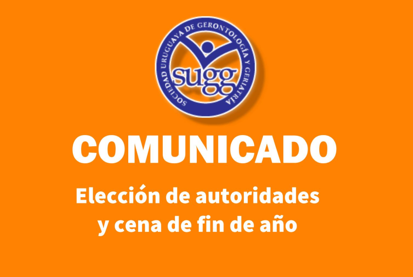 Elección de autoridades 2024 - 2025 y cena de fin de año de la SUGG