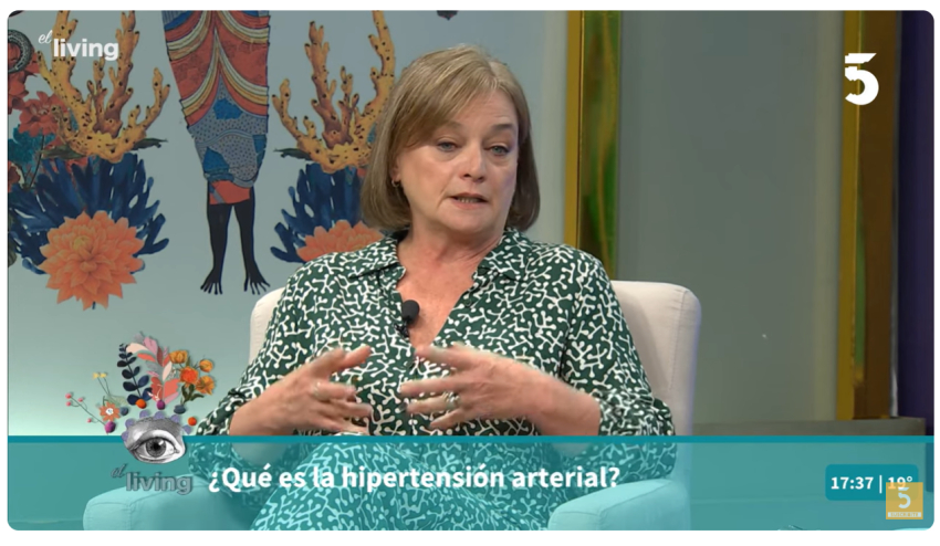 Dra. Massera en Canal 5: "HTA en personas mayores"