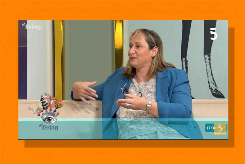 Lic. Gabriela Ferraro en programa "El Living"