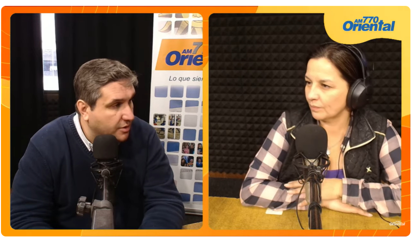 Dr. Dardo Roldán en programa "Mayores" de Radio Oriental