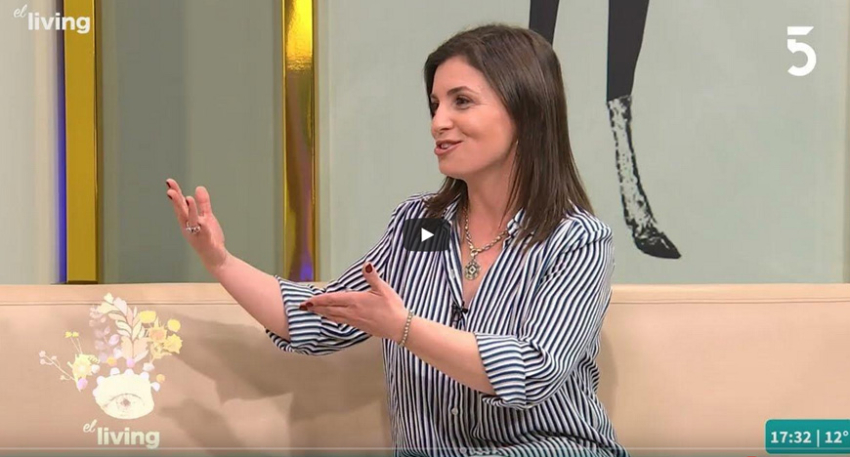 Lic. Soledad Vázquez en programa "El Living" de Canal 5